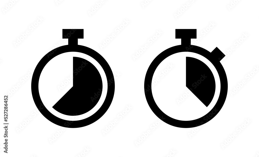 Stopwatch icon vector. Timer sign and symbol. Countdown icon. Period of time Stopwatch icon vector. Timer sign and symbol. Countdown icon. Period of time