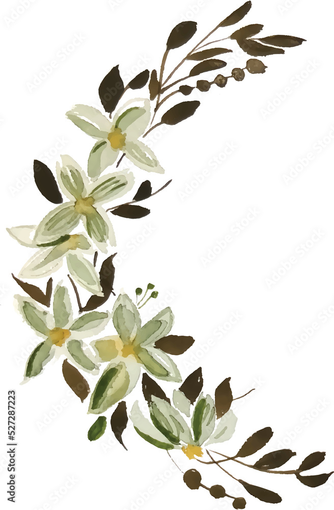 watercolor flowers watercolor flowers