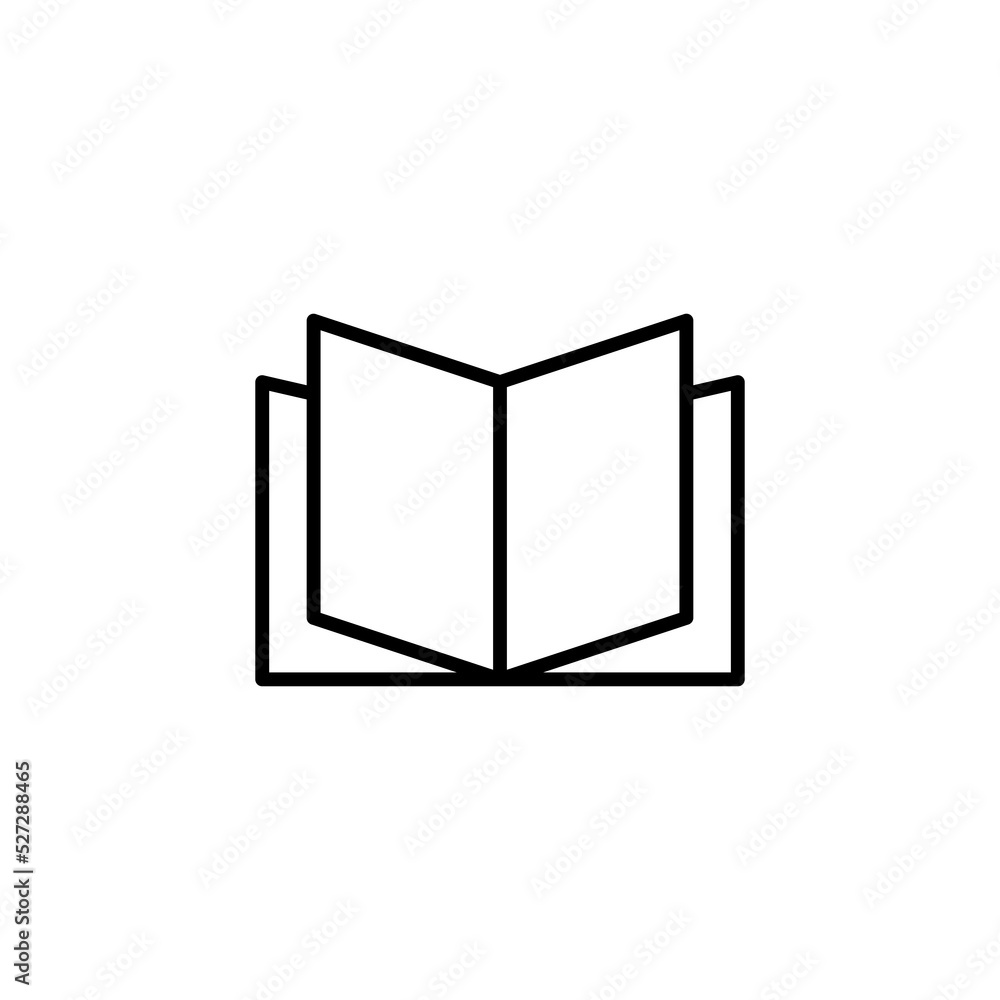 Book icon vector for web and mobile app. open book sign and symbol. ebook icon Book icon vector for web and mobile app. open book sign and symbol. ebook icon