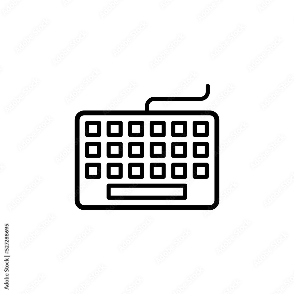 Keyboard icon for web and mobile app. keyboard sign and symbol Keyboard icon for web and mobile app. keyboard sign and symbol