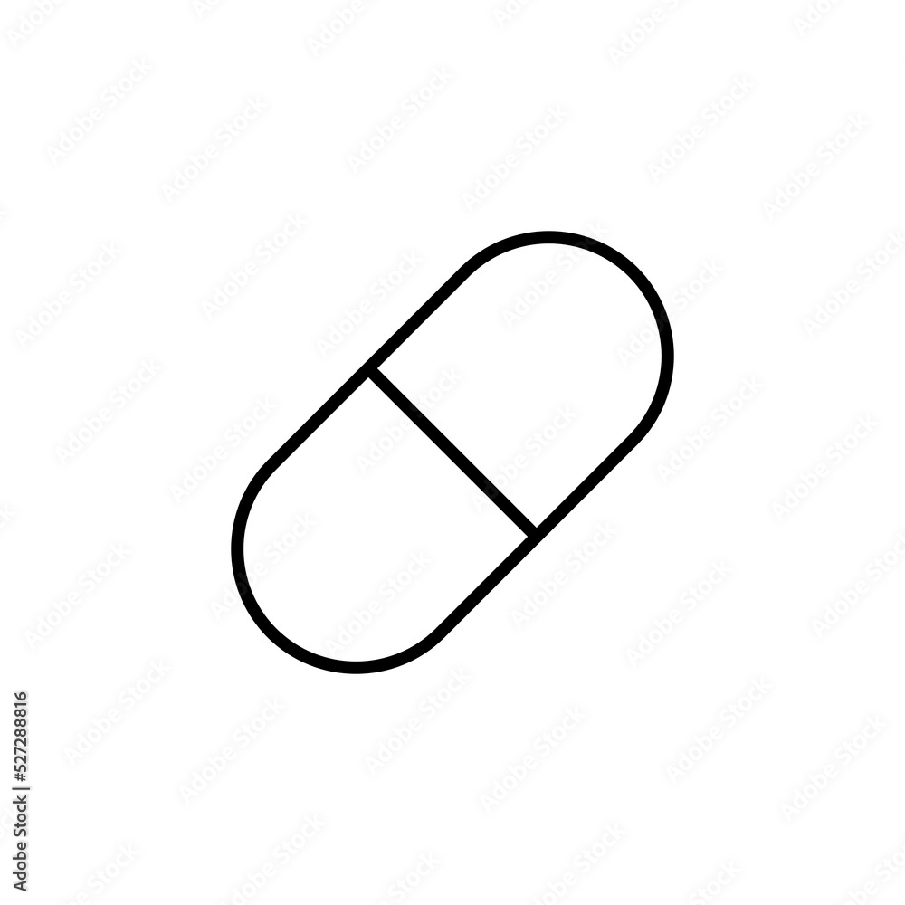 Pills icon for web and mobile app. capsule icon. Drug sign and symbol Pills icon for web and mobile app. capsule icon. Drug sign and symbol