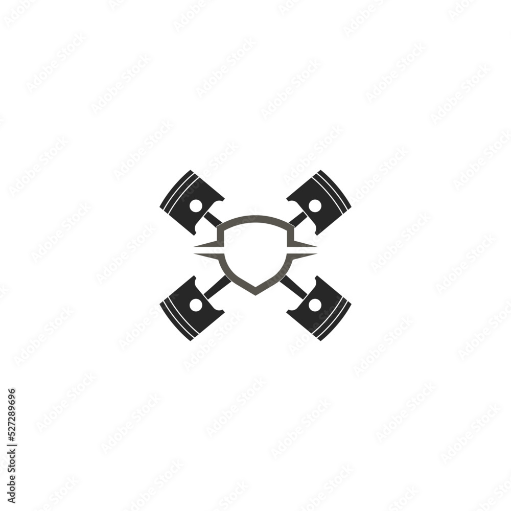 piston icon vector illustration piston icon vector illustration