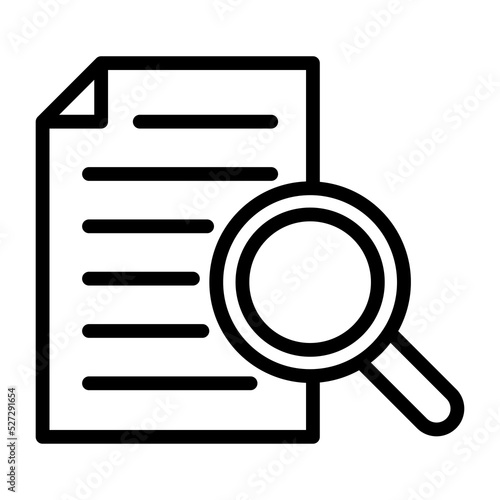 Document search icon © Sathaporn