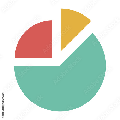 Free Download Pie chart icon circle diagram charts graphs logo - GFXLoad