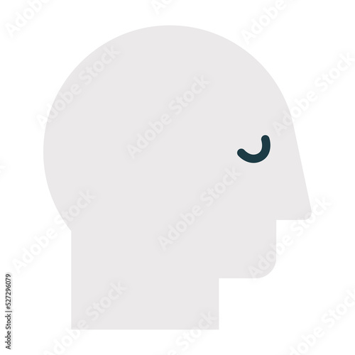 Head profile icon avatar