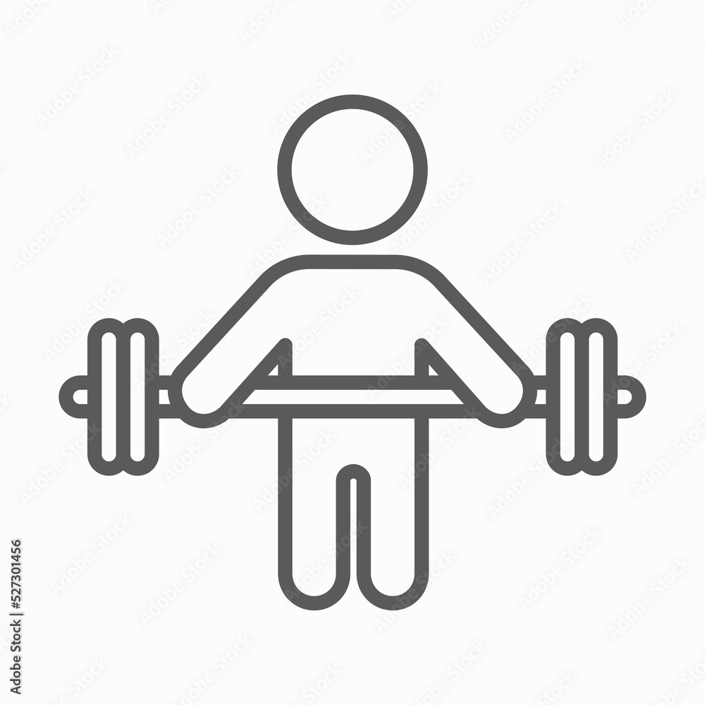 weight lifting icon, weight vector, dumbbell illustration weight lifting icon, weight vector, dumbbell illustration