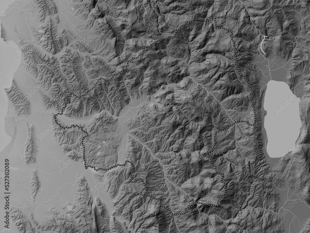 Elbasan, Albania. Grayscale. No legend Elbasan, Albania. Grayscale. No legend