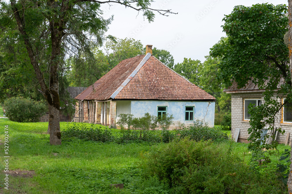 manor in estonia, europe