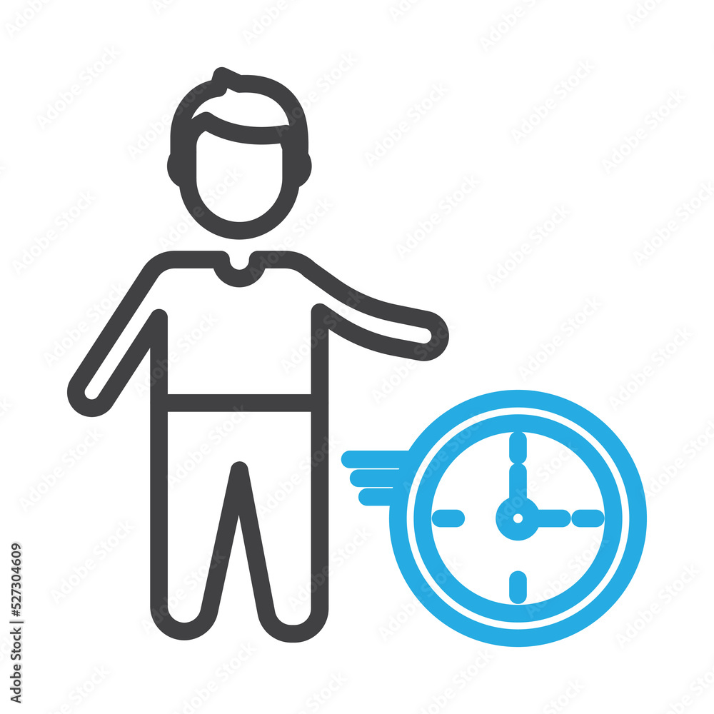 Time Management Vector Icon
Time Management Vector Icon