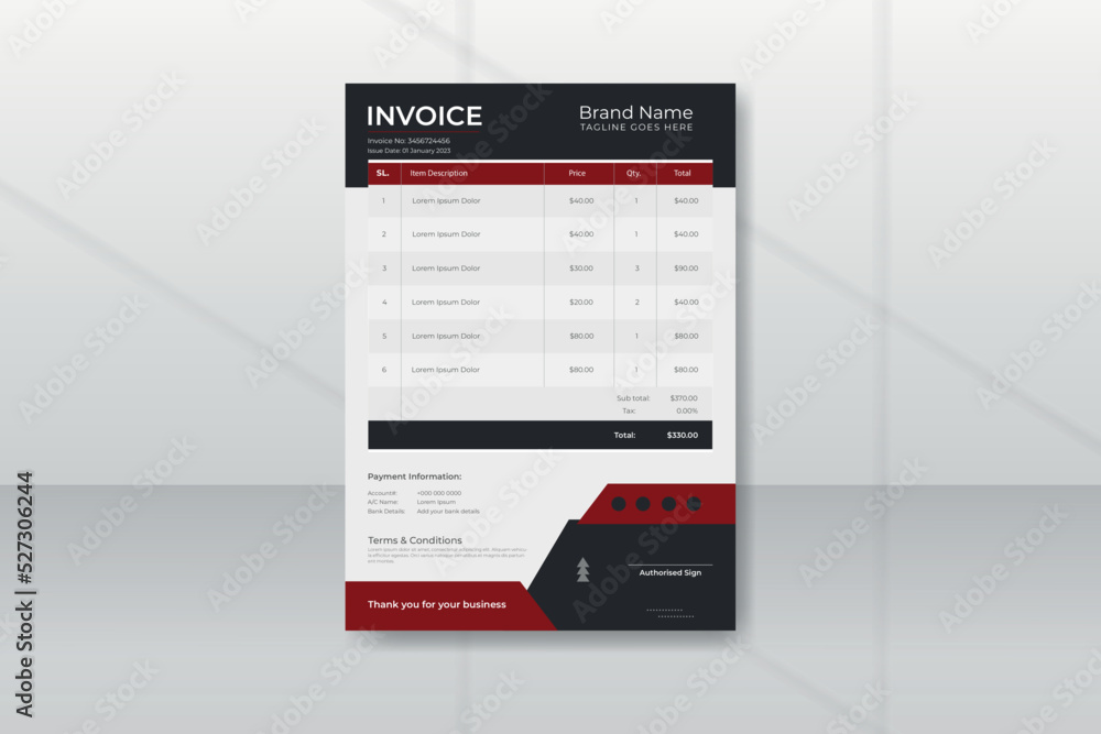 Invoice minimal design template. Bill form business invoice accounting design. Invoice minimal design template. Bill form business invoice accounting design.