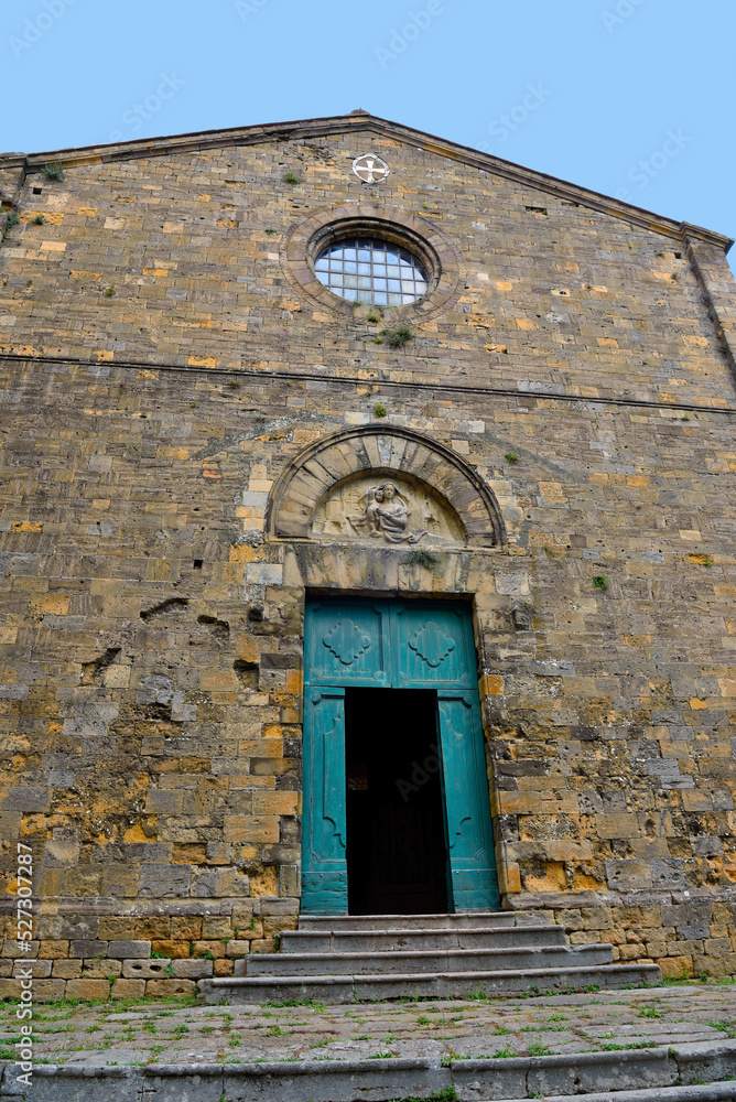 church of Francesco Volterra tuscany Italy