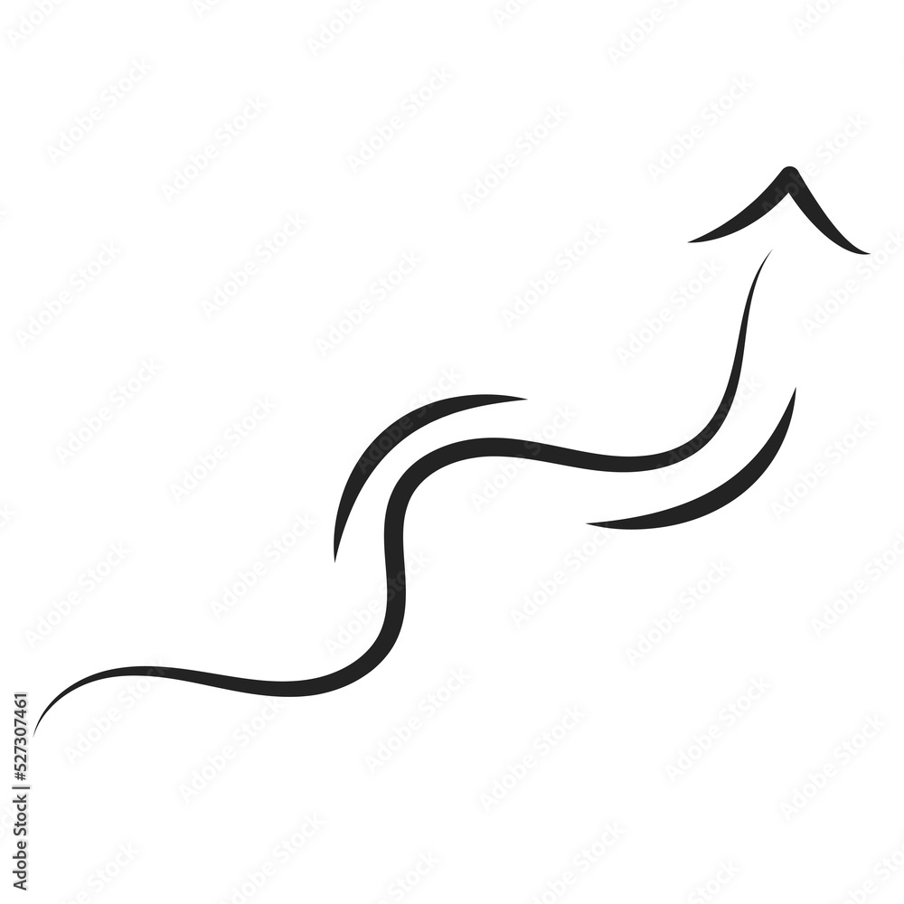 Hand draw arrow, pointer in lineal style. Doodle style icon Hand draw arrow, pointer in lineal style. Doodle style icon