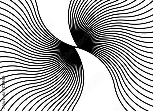black and white background line art clone curve 