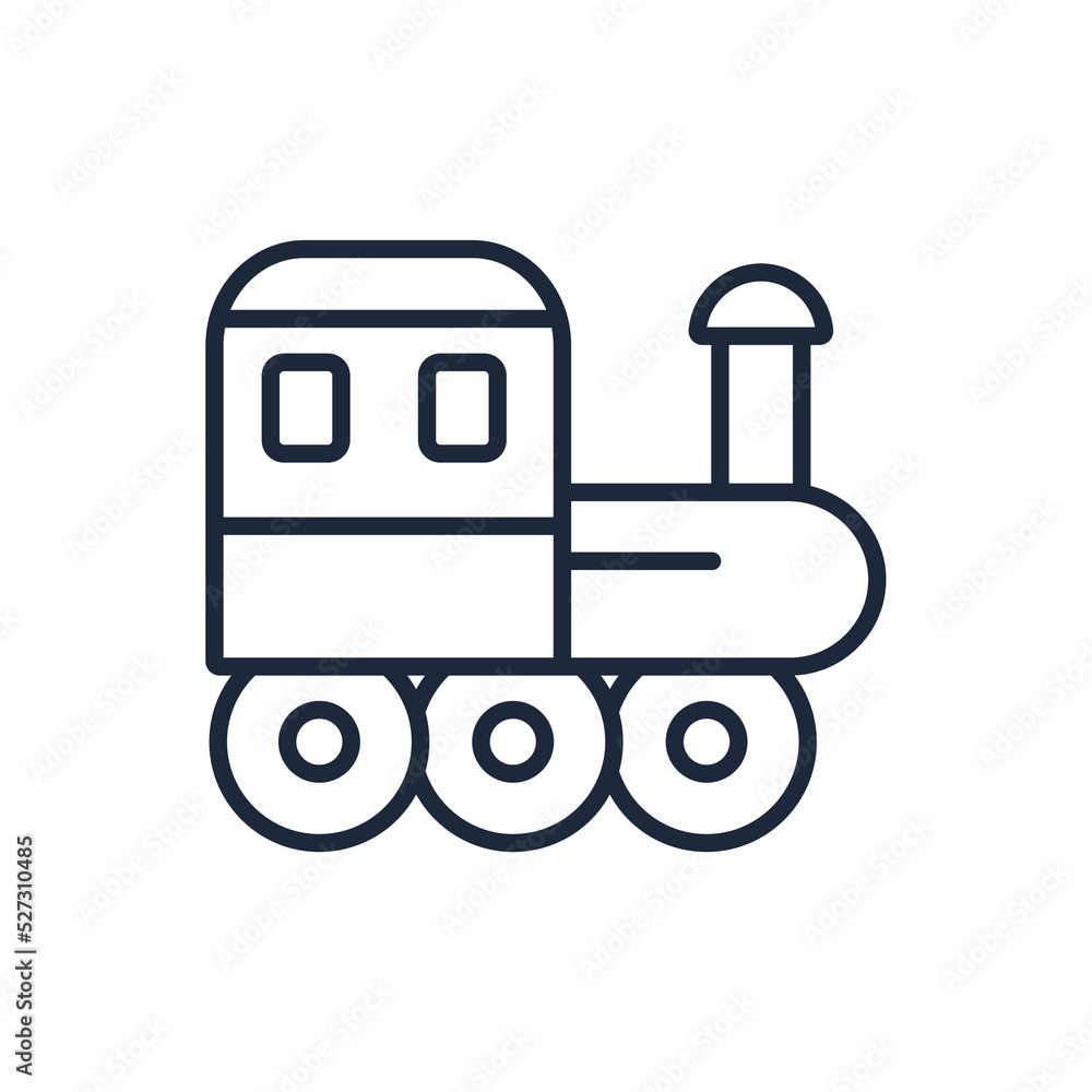 train icons  symbol vector elements for infographic web