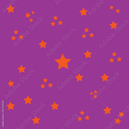 seamless purple background with stars 