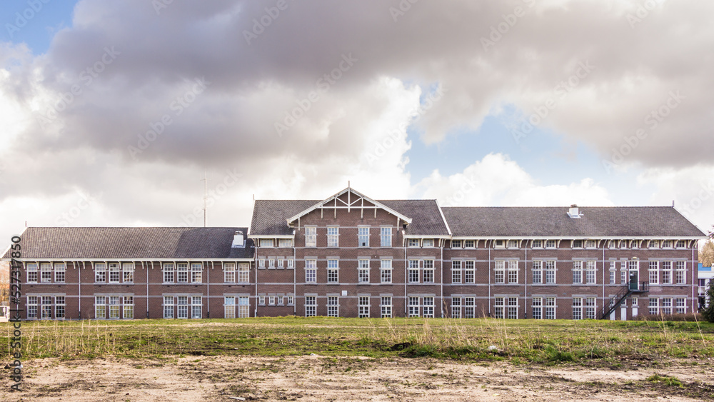 Prins Maurits Military Complex in Ede, Gelderland in the Netherlands. The complex has now been converted into modern houses and appartments.