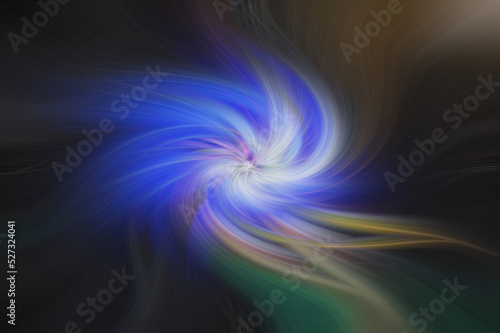 abstract twisted light fibers, abstract ohotograph computer monipulated swirling pattern, abstract backgraund, wallpaper © Anastasiia