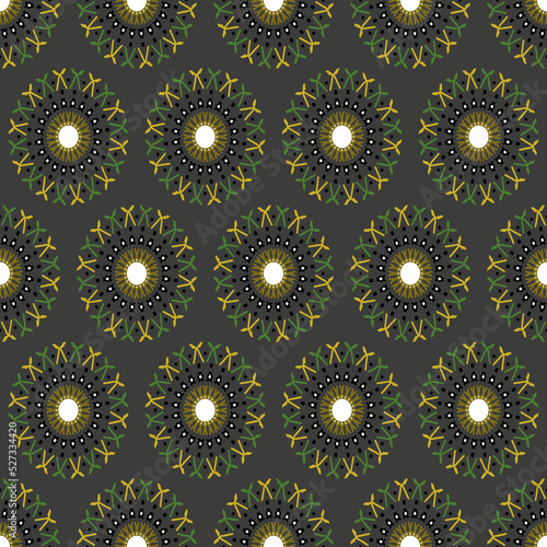 Ornament pattern design template with decorative motif. background in flat style. repeat and seamless vector for wallpapers wrapping paper packaging printing business textile fabric