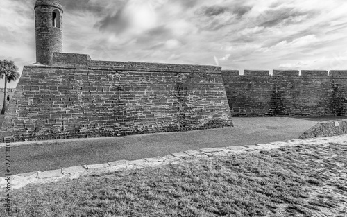 San Marcos Castle in St. Augustine, Florida, Ancient fort photo