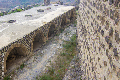 A view of Margat (Al-marqab) Castle in Baniyas, Syria.