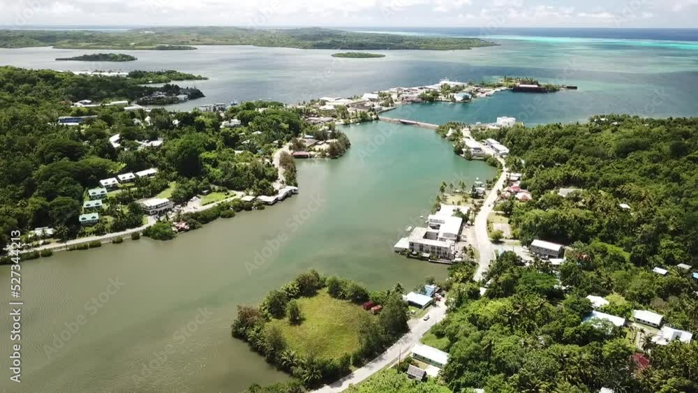Colonia city in Yap state, Micronesia. Colonia city in Yap state, Micronesia.