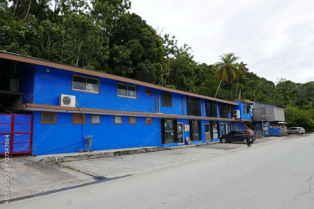 Colonia city in Yap state, Micronesia. Colonia city in Yap state, Micronesia.