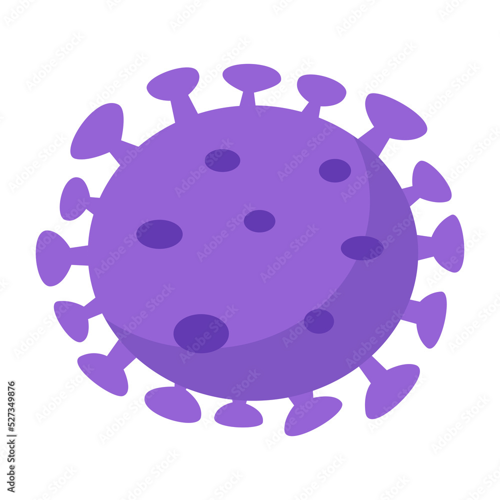 Virus cartoon icon Virus cartoon icon