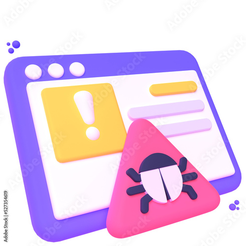 Bug in 3d render for graphic asset web presentation or other