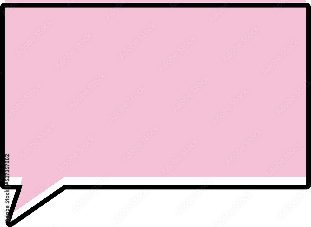 pink quotes box, speech bubble, text box decoration pink quotes box, speech bubble, text box decoration