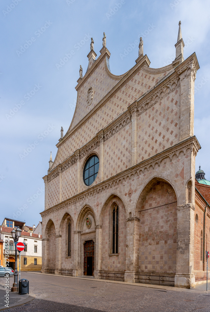 Cathedral of Saint Mary of the Annunciation (Cattedrale di Santa Maria Annunciata) - Enduring catholic church with a dome, Vicenza, Italy