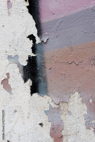 abstract color on the wall