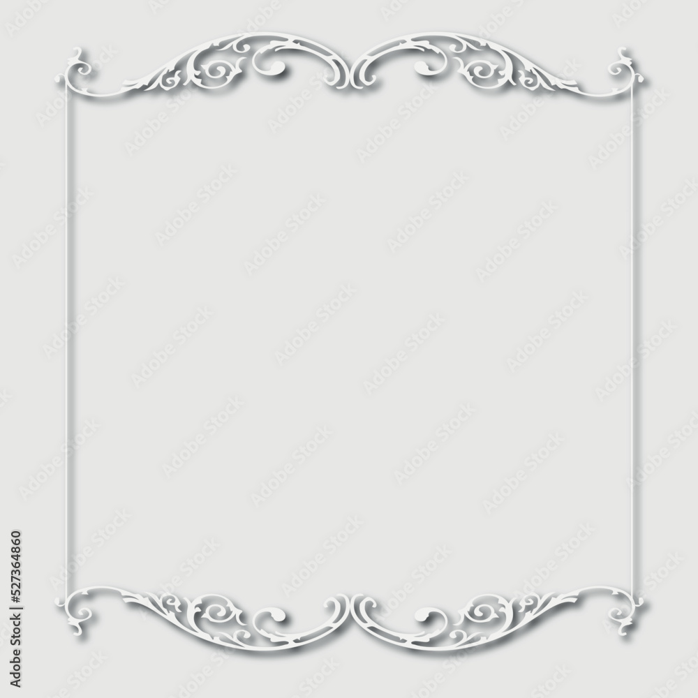 Frame, in the style of an ornament, Vector illustration eps 10, Art. Frame, in the style of an ornament, Vector illustration eps 10, Art.
