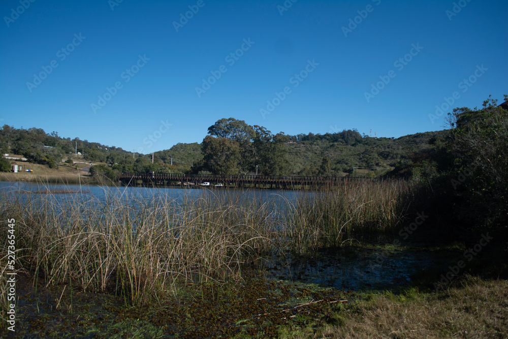 lake in the mountains