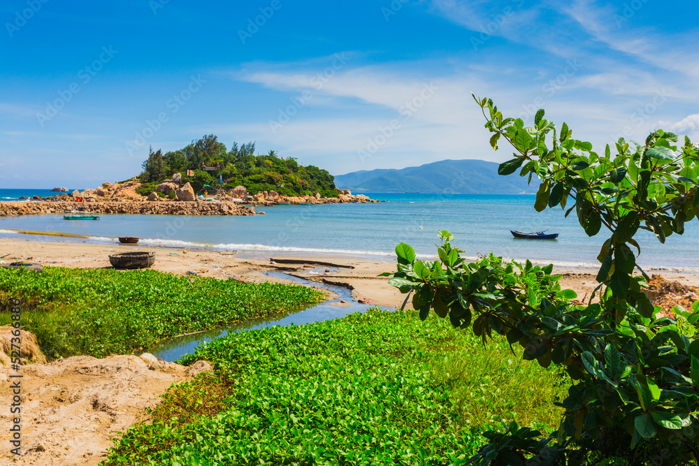Island on the coast of Vietnam