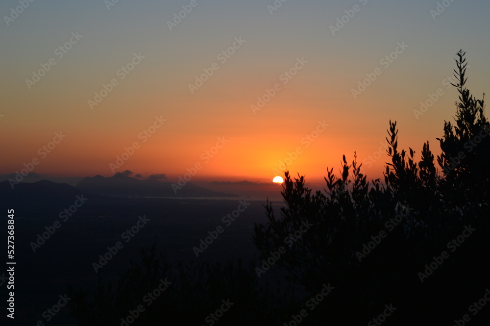 Sunrise Palma de Mallorca - Mediterranean Sea
Amanecer desde Puig de Santa Magdalena 
Junio 2021