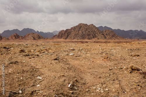 Desert mountains of Sinai Peninsula.