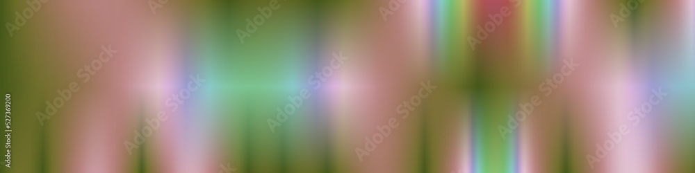 Fototapeta premium Color interpolation north light gradient illustration