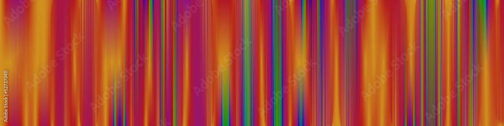 Obraz premium Color interpolation north light gradient illustration