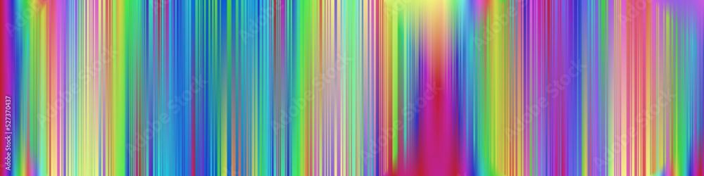 Obraz premium Color interpolation north light gradient illustration