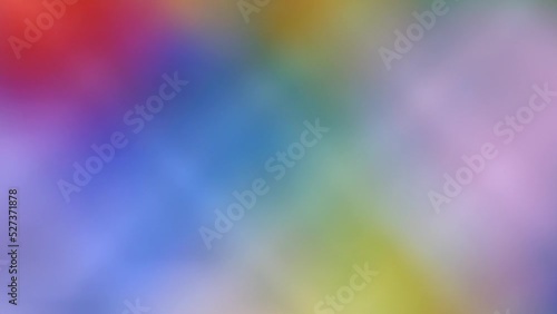 Abstract multicolored bokeh. Defocused rainbow. Color bokeh. Abstract rainbow background. colorful background