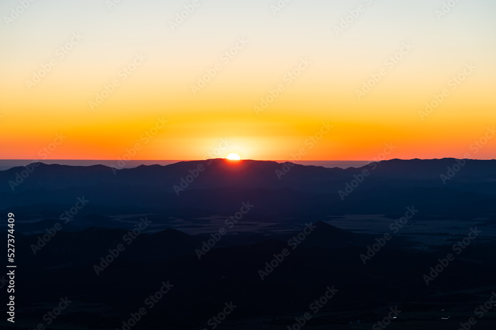 Sunrise in the Sangre de Cristo Wilderness, Colorado Rocky Mountains