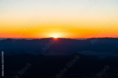 Sunrise in the Sangre de Cristo Wilderness, Colorado Rocky Mountains © nick