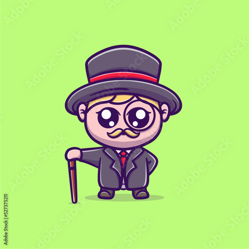 cute people icon vector illustration