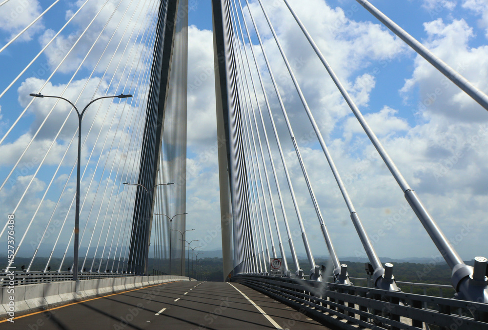 Fototapeta premium Panama Canal, 100th Anniversary Bridge
