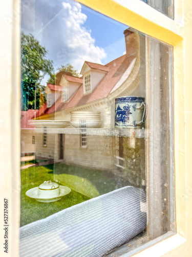 reflection from a window