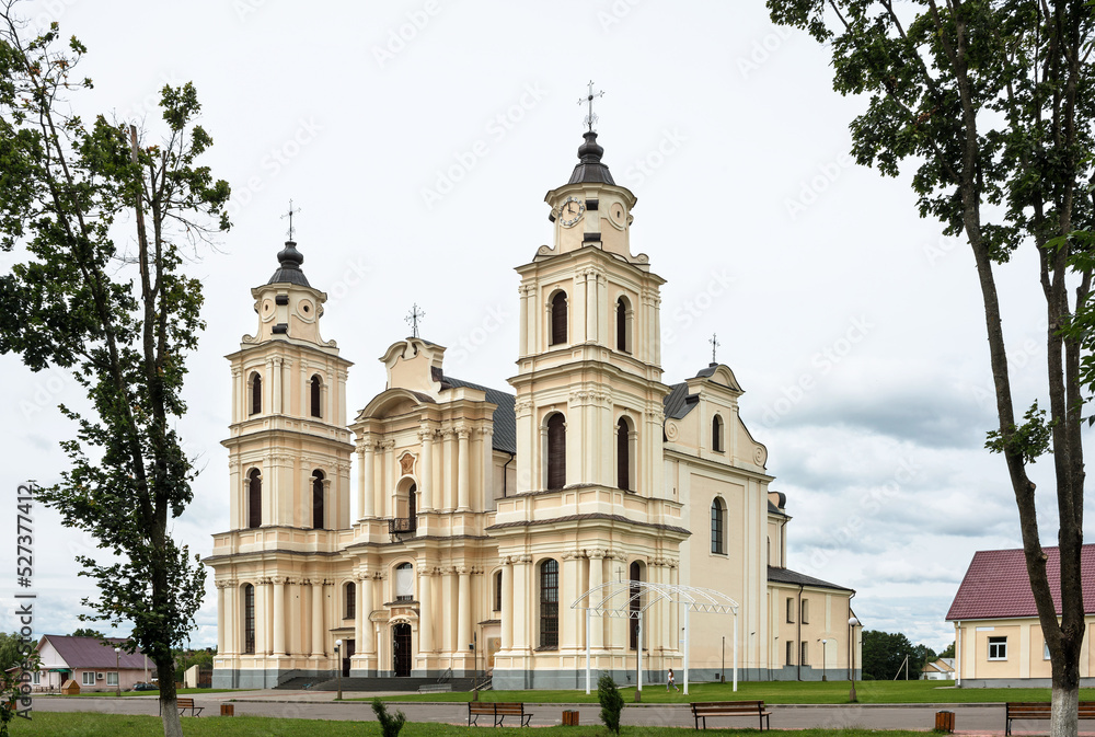 Catholic church in the village of Budslav