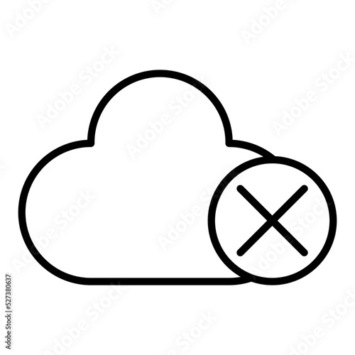Cloud Inaccessible Icon Style