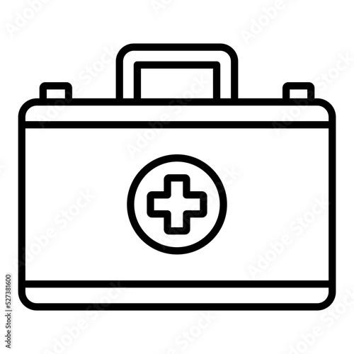 First Aid Kit Icon Style