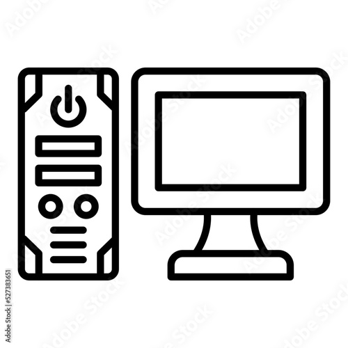 Gaming Pc Icon Style