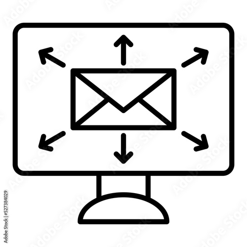 Mass Mailing Icon Style